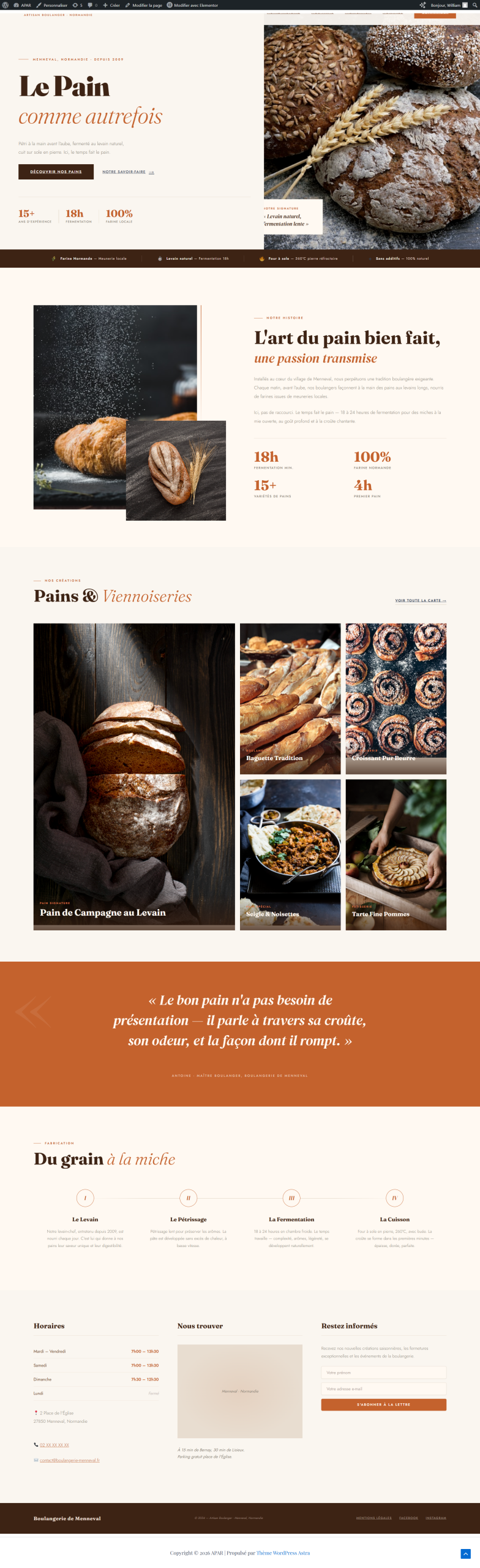 Boulangerie claire